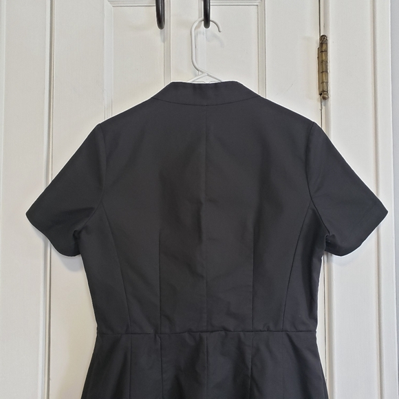 Lafayette 148 Yaelle Stretch Cotton Dress - Picture 9 of 9